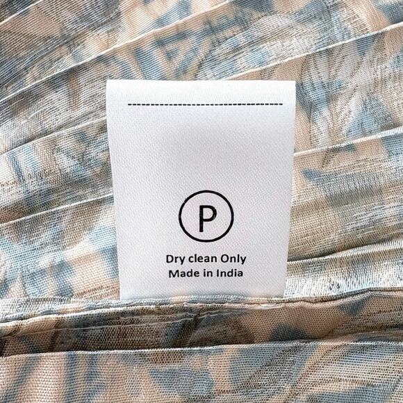 NWT Anthropologie Hemant & Nandita Pleated Beaded Midi Skirt Size XS - Picture 12 of 14